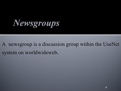 Newsgroups